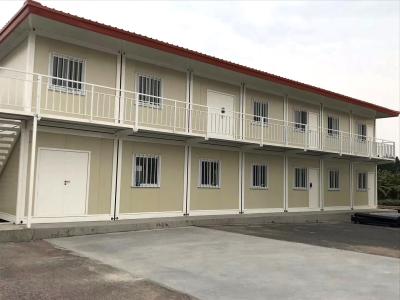 Light Steel Structures Dormitory Container House Fire Resistant Prefabricated