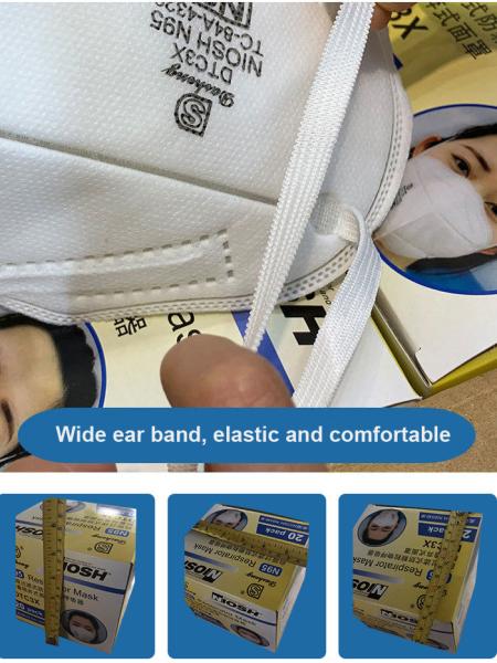 Non Woven Medical Grade Face Mask Non - Irritating High Filtration Soft