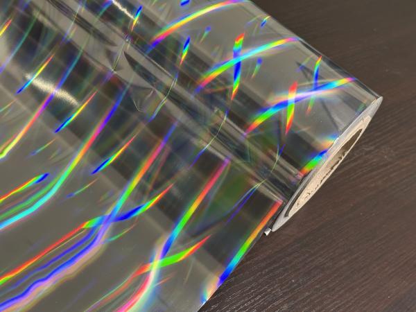 PET Based Pillar Of Light Holographic Metallized Thermal Lamination Film For Versatile Packaging Printing
