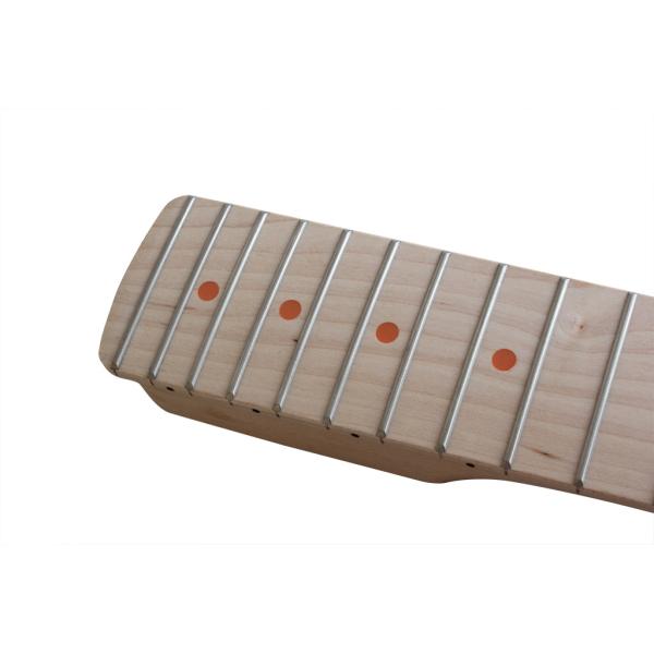 Stratocaster estilo guitarra elétrica pescoço DIY peças 660 mm comprimento