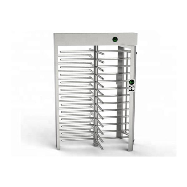 SS304/SS316 Full Height Turnstile with 0.2S Unlock Time and Bi-Directional Pedestrian Barrier Gate
