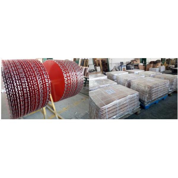 Laser Welded 800mm Diamond Wall Saw Blades For Cutting Reinforced Concrete
