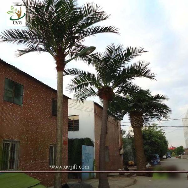 UVG Wedding favors large outdoor artificial palm trees wholesale for garden decoration