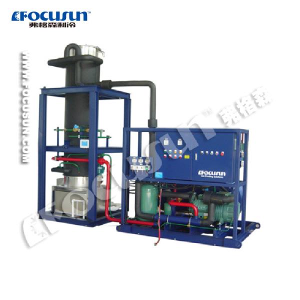 Focusun 1-10 toneladas Máquina de gelo em tubos de alta produtividade usando refrigerante R404a/R22a