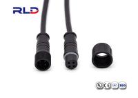 2 3 4 varón impermeable del conector del alambre del Pin IP68 60VAC LED a la hembra