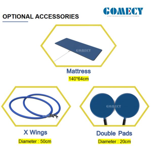 Dual High Intensity Physiotherapy Pemf Therapy Mat Pain Relief Equipment Pemf Magnetic Therapy Device