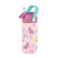 Bouteille d'eau isolée à double paroi en acier inoxydable 304
