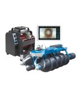 Système de caméra d'inspection de vidéosurveillance robotique et de sonar pour égout / conduites d'eau