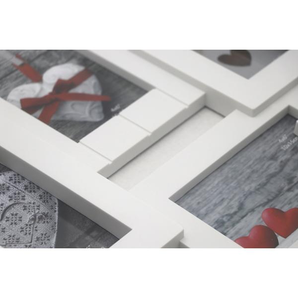 Plastic Material Gallery Wall Picture Frames , Family Collage Frame