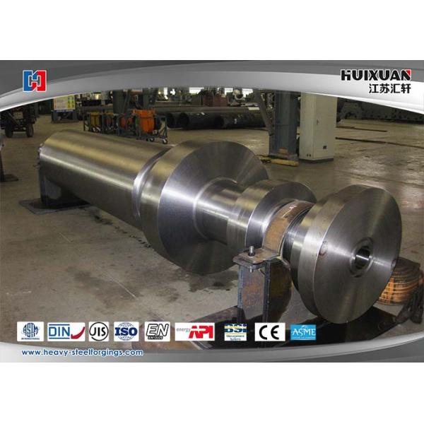 de alta resistencia mecánico del acero de aleación de la forja del eje del ventilador 25Cr2Ni4MoV