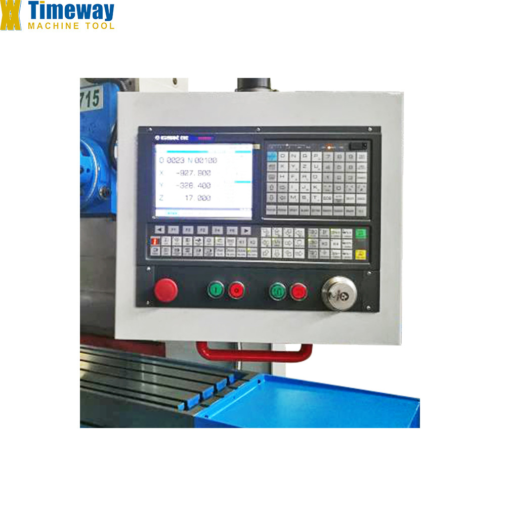 11kw Main Motor Power Siemens CNC Control System BMK715 CNC Bed Type Milling Machine