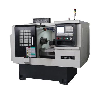 Torno esperto poderoso FL300 do CNC da cama lisa com Guideway linear