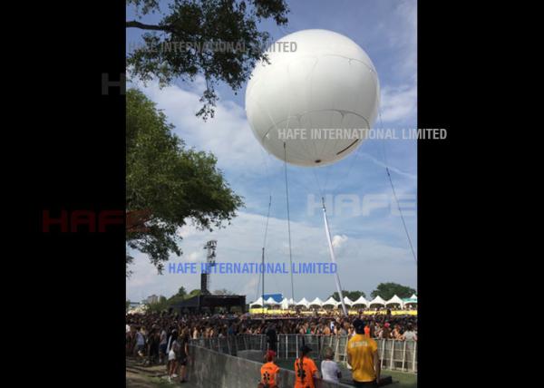 O balão do hélio de HMI ilumina 4800 watts, hélio gigante enchido iluminando balões para o casamento
