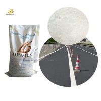 Fabricants à fusion à chaud AASHTO Peinture de marque de route thermoplastique réfléchissante avec 30% de perles de verre pré-mélangées