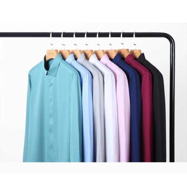 100% хлопчатобумажная мужская рубашка рубашка стильная длинная рукава футболка дизайн в белом и морском