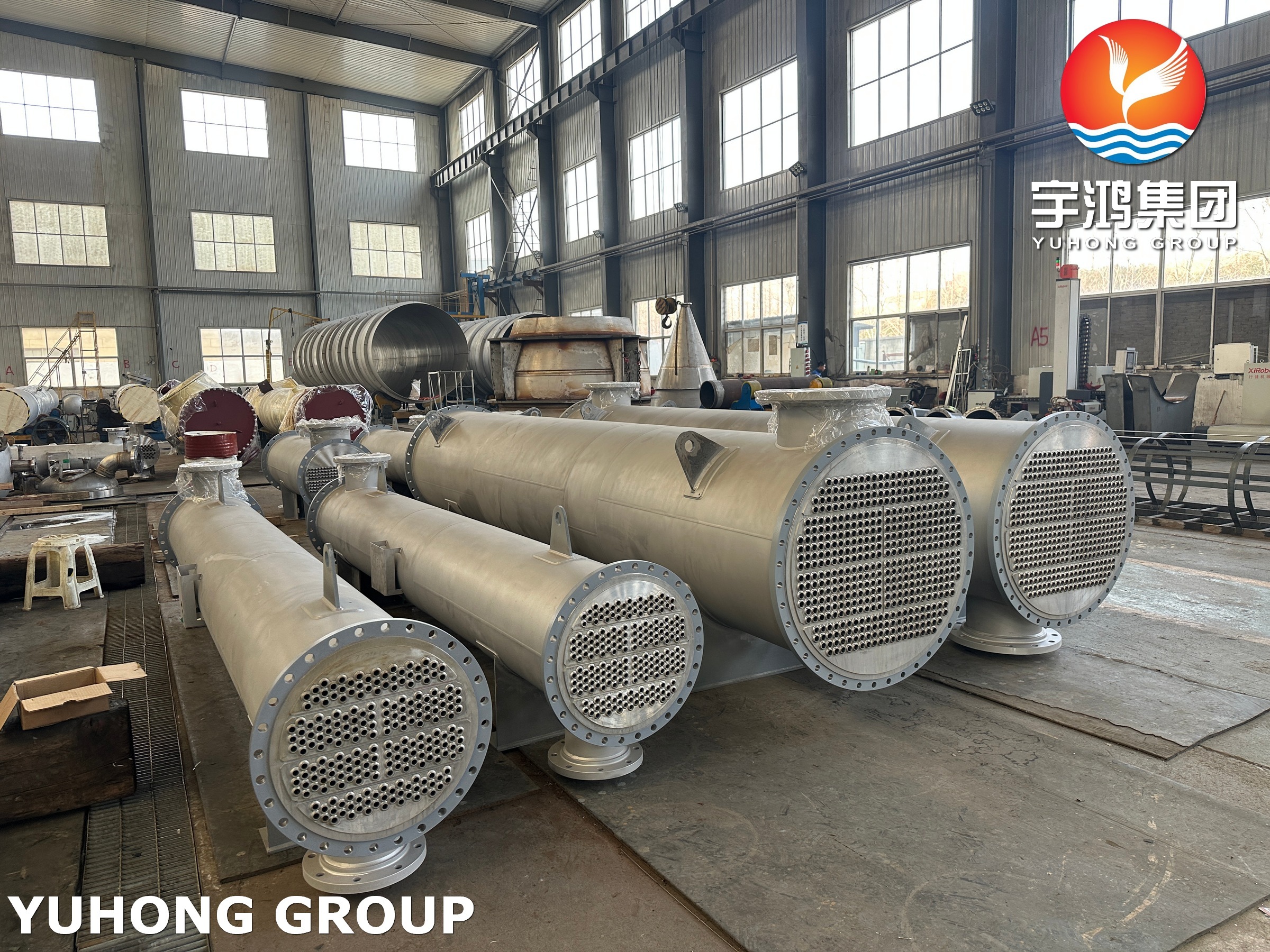 Custom Carbon Steel ASME U Stamp Certified U-tube Bundle for Heat Exchangers with 450°C Design Temperature