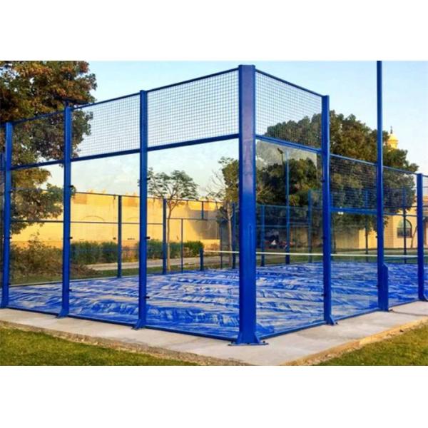 Custom Padel Courts Metal Mesh Fence For Sports Ventres And Tennis Clubs