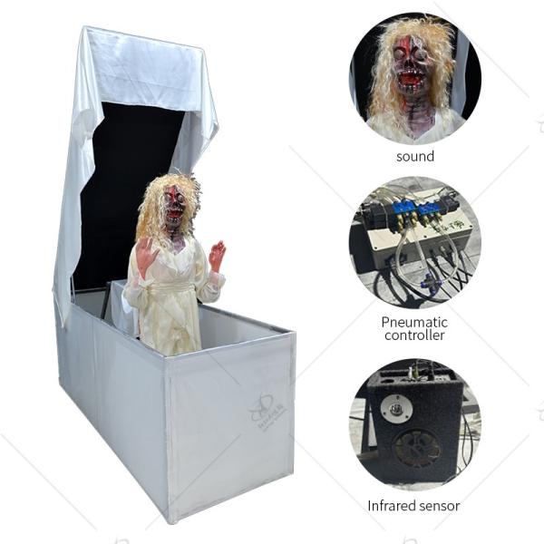 Animatronic Haunted House Monster Props Decoration Ghost Bloody Zombie