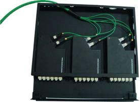 Deslizando a fibra óptica MPO Cassette-1U do projeto MPO/MTP da bandeja para o centro de dados e o sistema do SAN