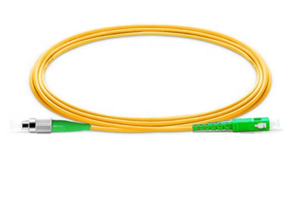 Simplex FC To LC dia3.0mm Fiber Optic Communication Cable