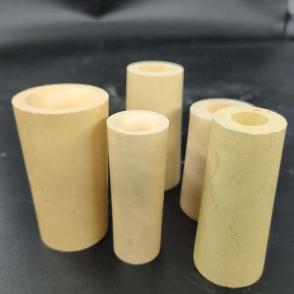 0.4% SiO2 Content Super-Class Refractoriness Zirconia Metering Nozzle for Steel Casting