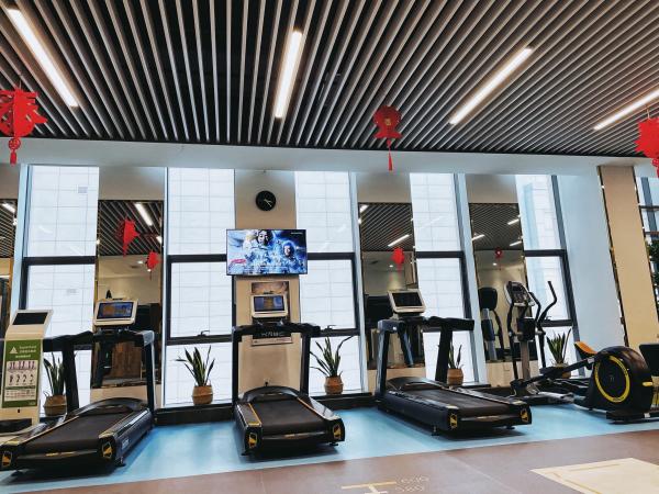 Sports Touch Screen Treadmill Cardio Training Walking Treadmill Commercial