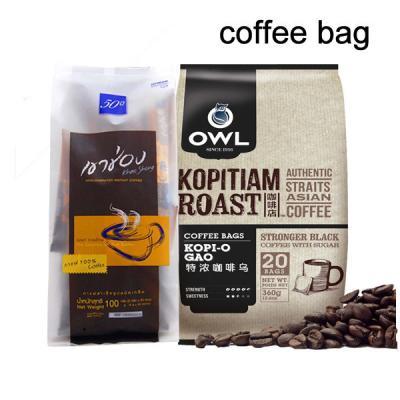 Malotes plásticos laminados da folha que empacotam para o empacotamento do café/feijão