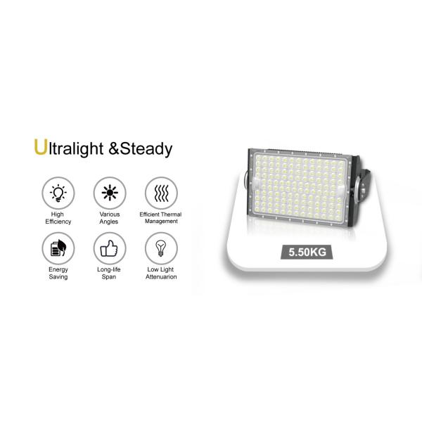 Terminal Tennis Court Led Flood Lamps 30° 60° 90° 170lm/w 600w