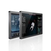 PC de painel industrial embutido de 21,5 polegadas montado na parede robusto com tela sensível ao toque