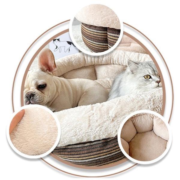 Indoor Washable Pet Bed for Small Dogs and Kittens ODM Designs Function Warm Comfortable