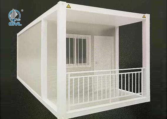 Warehouse Construct Material Worker Office Dorm Room With Homelife Equipments