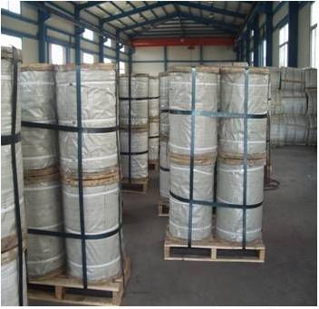 Costa de fio galvanizada industrial da estada, costa de fio de aço galvanizada do núcleo para o telégrafo e telefone polos