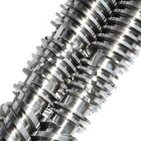 Cilindro de parafuso duplo cônico 67 mm 72 mm para máquina extrusora