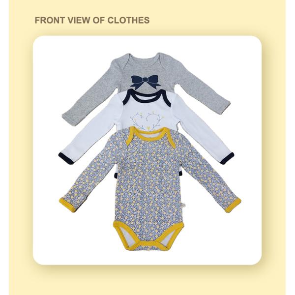 Knitted Long Sleeves O-neck 2020 Born Baby Clothing Set Rompers Customized Color