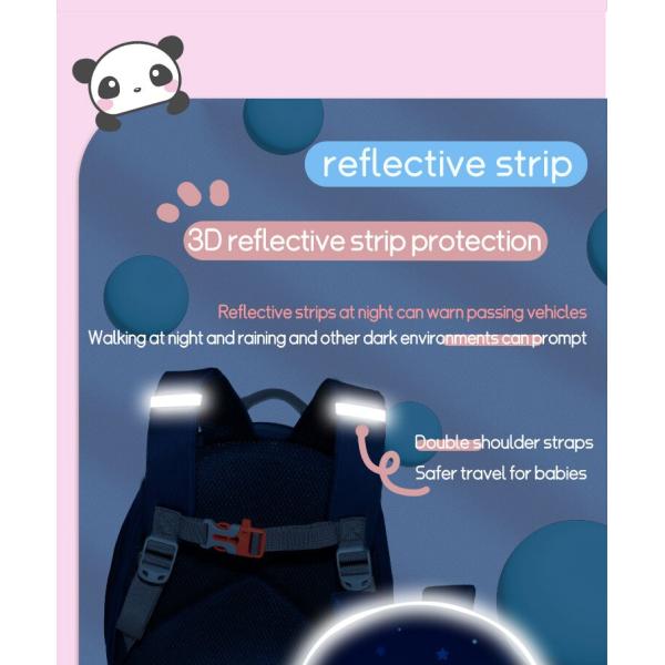 3 Years Custom Logo Cute Kindergarten Backpacks  Kids Backpacks Large Capacity Waterproof