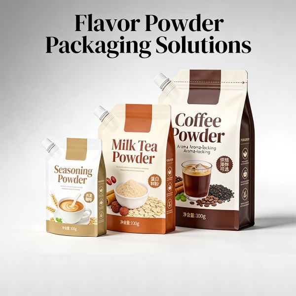 Food Grade High Barrier Leak Proof Stand Up Pouch for Powder and Food Packaging