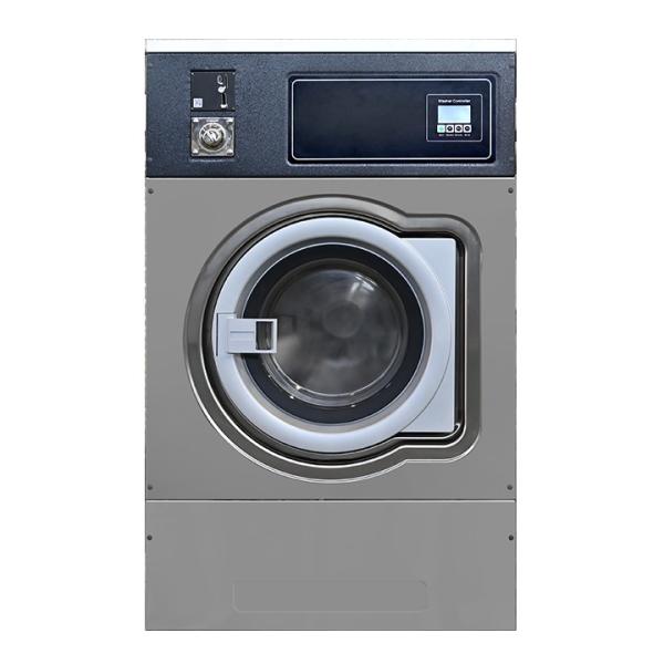 High-Efficiency Self-Service Coin Laundry Machine for Laundromats/Hospitals with Stainless Steel Drum