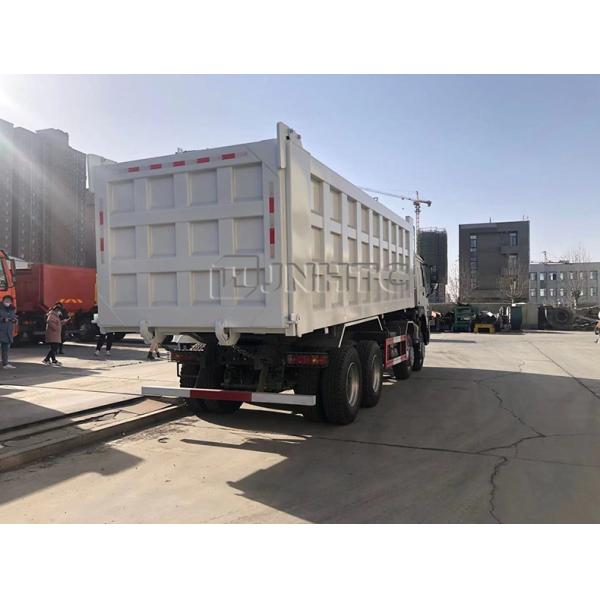 Rodas cúbicas Gana do caminhão basculante 25 resistentes de HOWO 8x4 Euro2 371hp 12