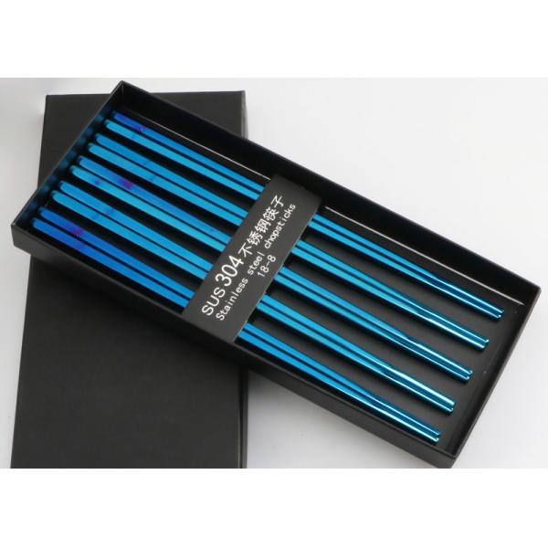 Japanese / Korean Stainless Steel Chopsticks ,High End Reusable Metal Chopsticks