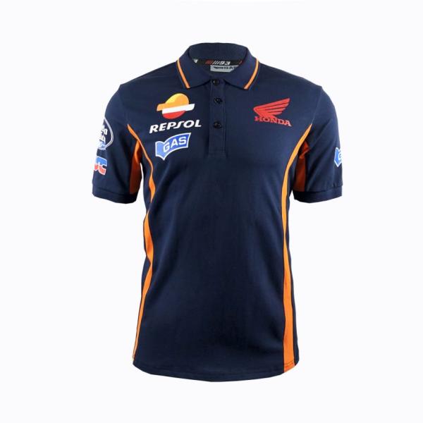 Adultes S/M/L/XL Wicking coton respirant Polyester mélangé Polo de course de sport