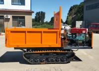 600Kgs motores diesel Mini Rubber Track Transporter