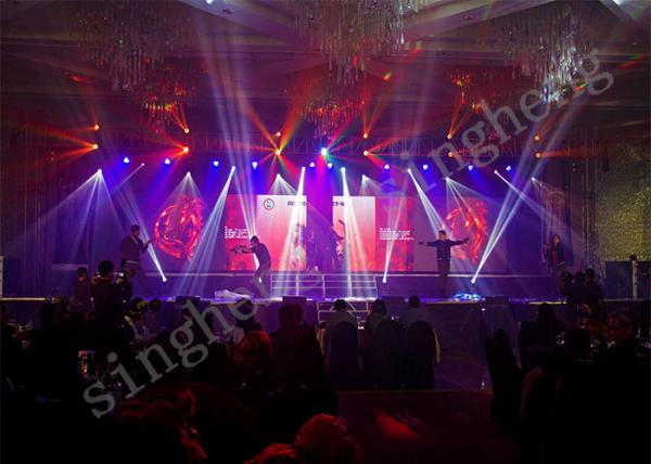Labor Saving Ultrathin Movable Led Display, Super Vivid  Rental Led Display Boards P4.81