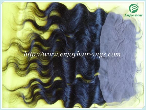 new13x6''lace frontal  brazilian virgin hair ,natural color body wave 10''-24''L hairpiece