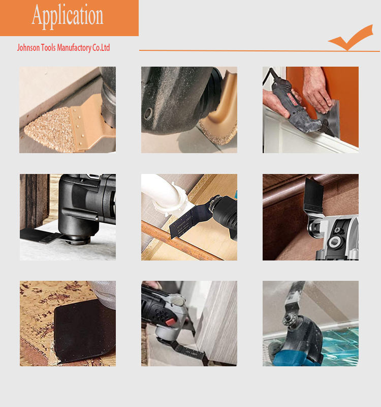 Лезвие Multitool карбида быстрого выпуска для бетонной кладки Grout песчинки