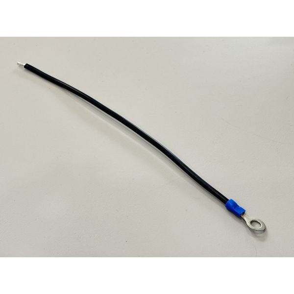 Ring Terminal Power Connector Lead Wire, Single-Core Electrical Cable for Grounding and Power Distribution