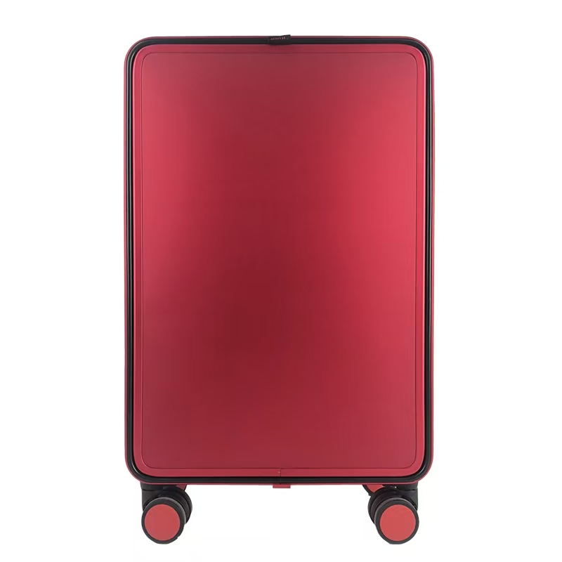 Unisex Hard Side Trolley Luggage Wholesale ABS PC Material Suitcase Spinner Caster TSA Aluminum Metal Frame Travelling Check-In