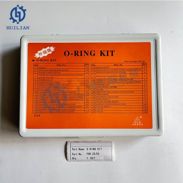 Hitachi EX EX120 EX300 Boîte à O-ring de pellicule hydraulique Mechanique O-ring Set Kit d'orage industriel à chaud Set Kit de réparation de joints d'huile