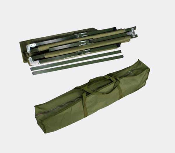Military Green Single Person Military Camp Bed For Outdoor Camping