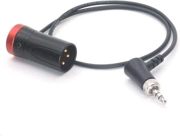 ODM Lockable Camera Audio Cable , 3 Pin XLR Male To 3.5 Mm Cable For Sony D11