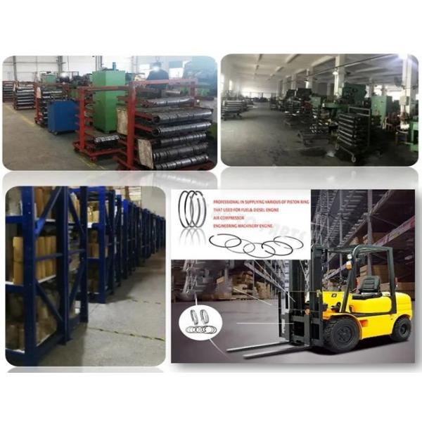 WD615 Diesel Engine Piston Ring Chrome Plating Phosophating